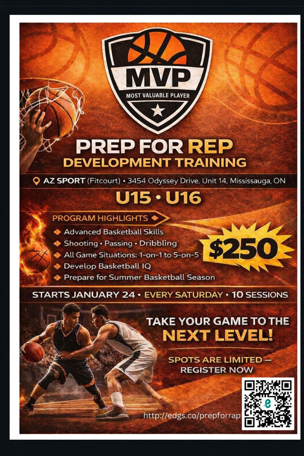 basketball development training