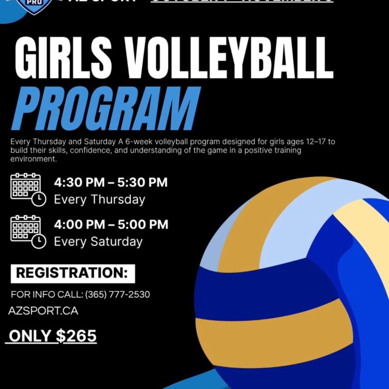 Girls Volleyball Mississauga