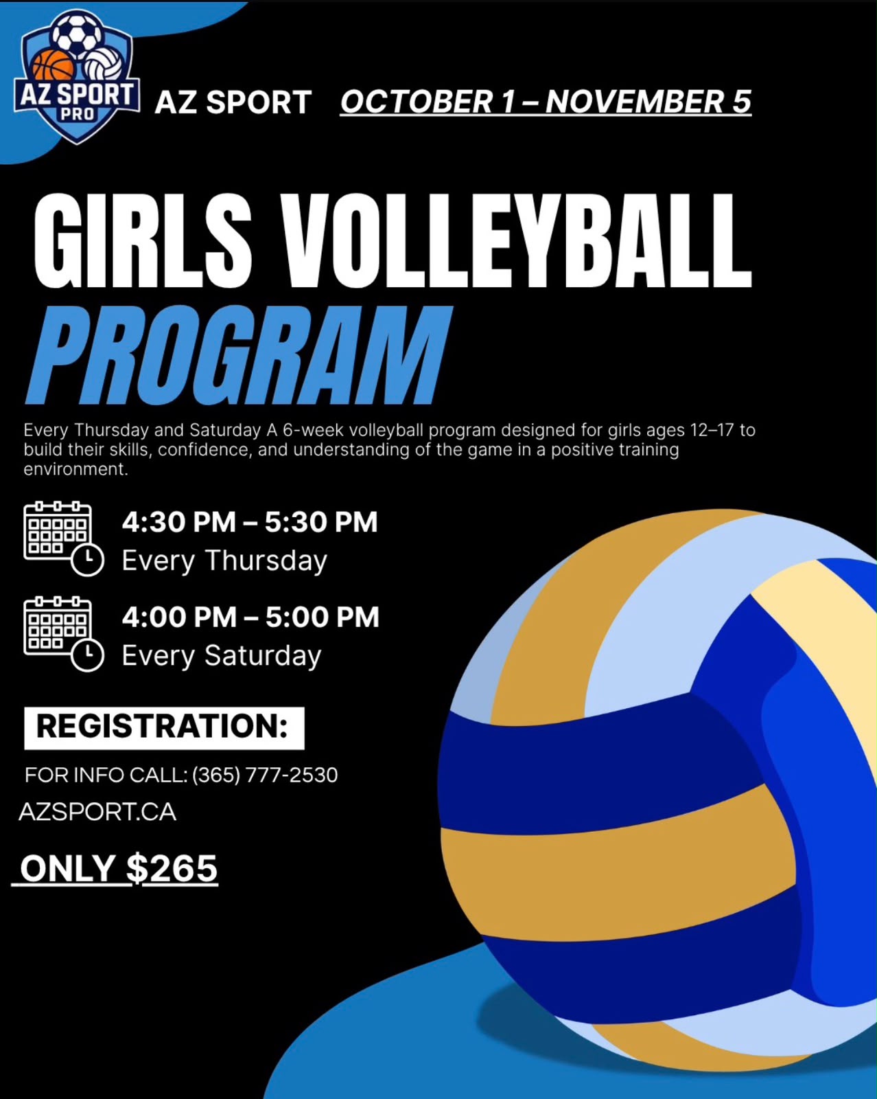 Girls Volleyball Mississauga